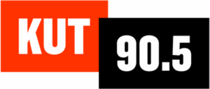 KUT 90.5 logo highlights youth and family volunteering programs in Texas.