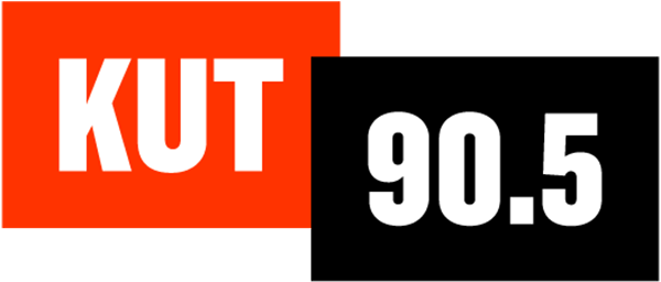 KUT 90.5 logo highlights youth and family volunteering programs in Texas.