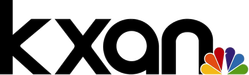 KXAN logo with NBC peacock, promoting Texas youth and family volunteering programs.