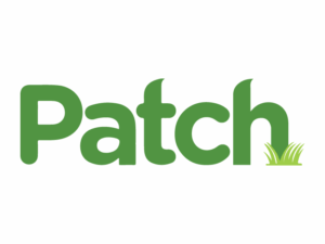 Green "Patch" logo with grass, promoting youth and family volunteering programs in Texas.