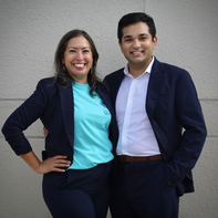 Two leaders in suits smile, representing youth and teen service volunteer programs Texas.