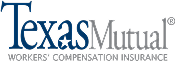 Texas Mutual logo supporting youth volunteer programs and family volunteering in Texas.