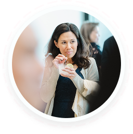 A woman enjoys a drink at a youth volunteer event in Texas, exploring local service programs.
